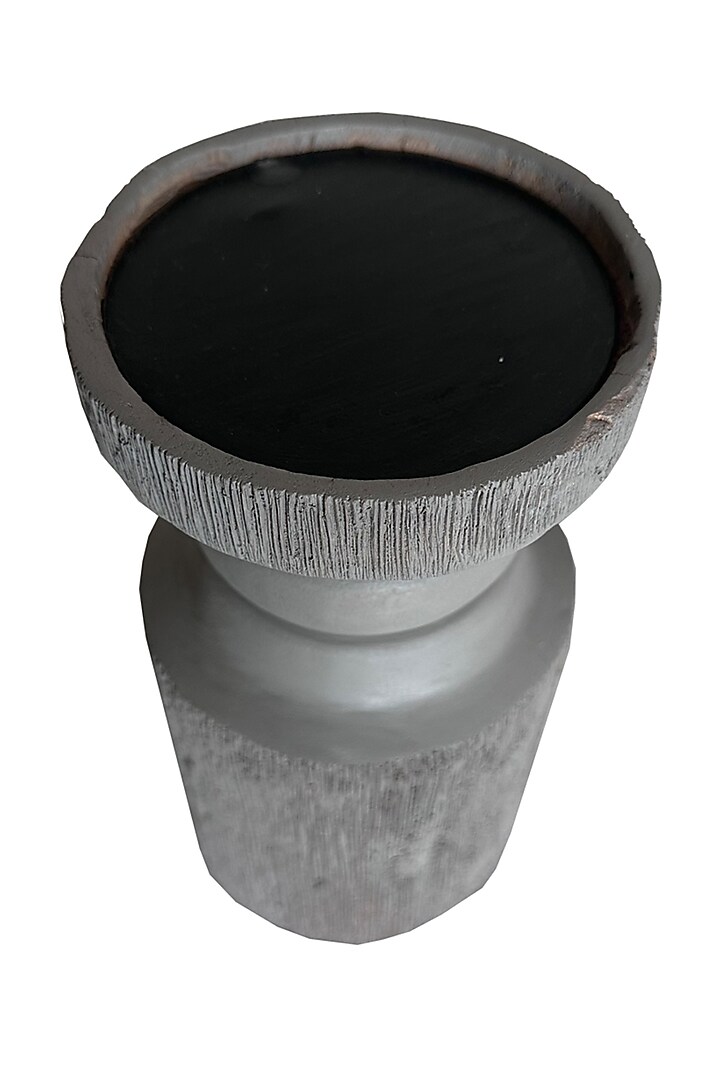 Grey Wood & Glass Lathe by Artisans Rose at Pernia's Pop Up Shop