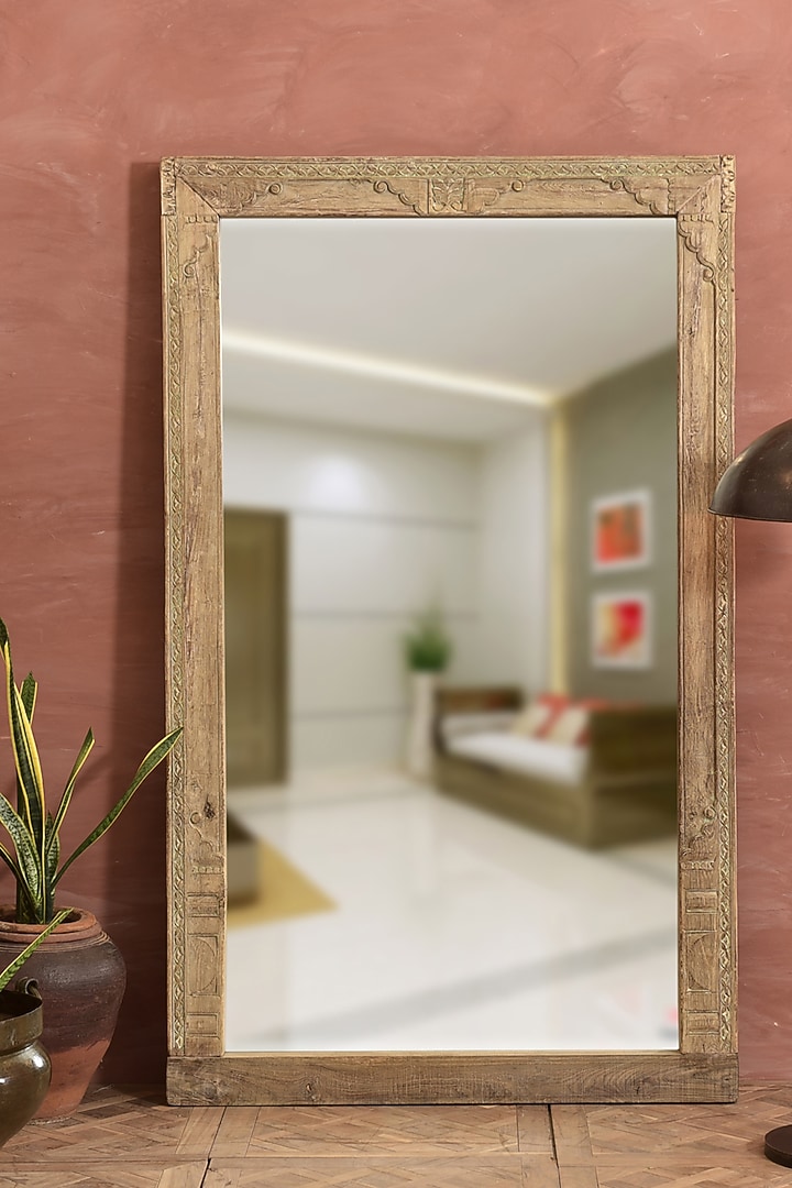 Brown Full Length Mirror Design by Artisans Rose at Pernia's Pop Up Shop 2023