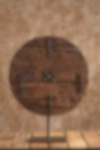 Brown Reclaimed Wood Vintage Showpiece by Artisans Rose at Pernia's Pop Up Shop