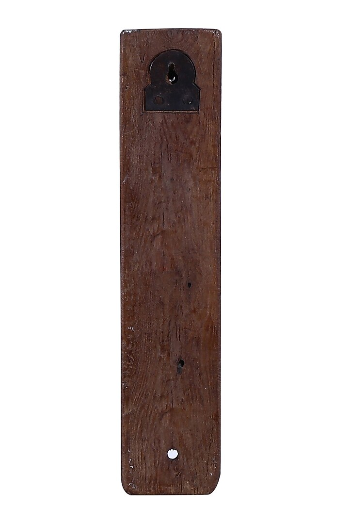Brown Reclaimed Wood Wall Hook by Artisans Rose at Pernia's Pop Up Shop