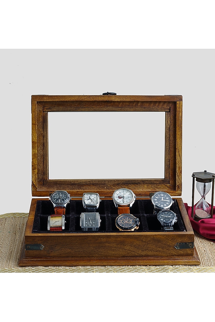 Brown Mango Wood Utility Box by Artisans Rose at Pernia's Pop Up Shop