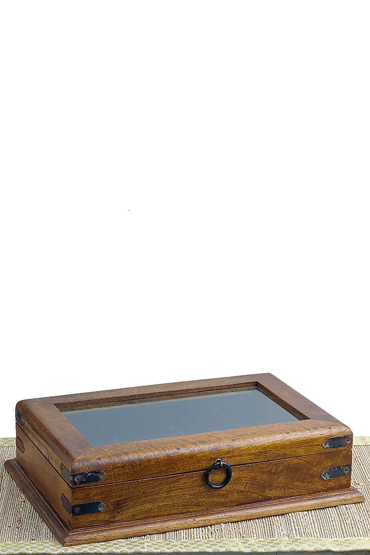 Brown Mango Wood Utility Box by Artisans Rose at Pernia's Pop Up Shop
