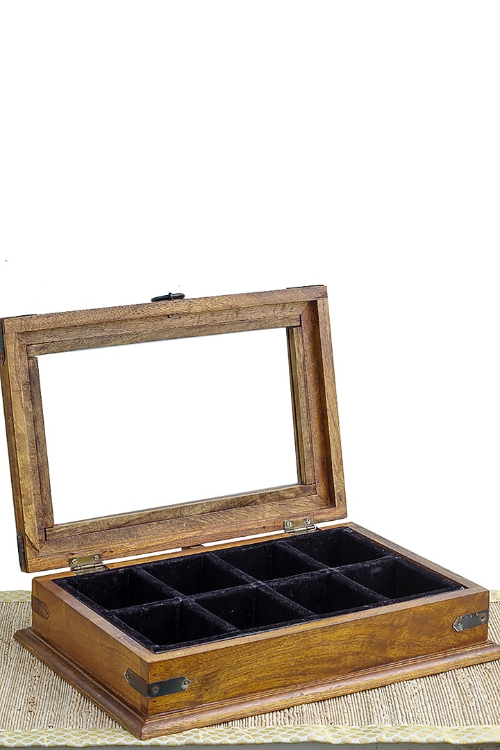 Brown Mango Wood Utility Box by Artisans Rose at Pernia's Pop Up Shop
