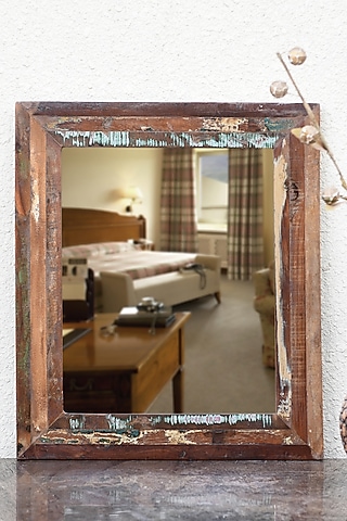 Multi-Colored MDF Wall Mirror by Artisans Rose