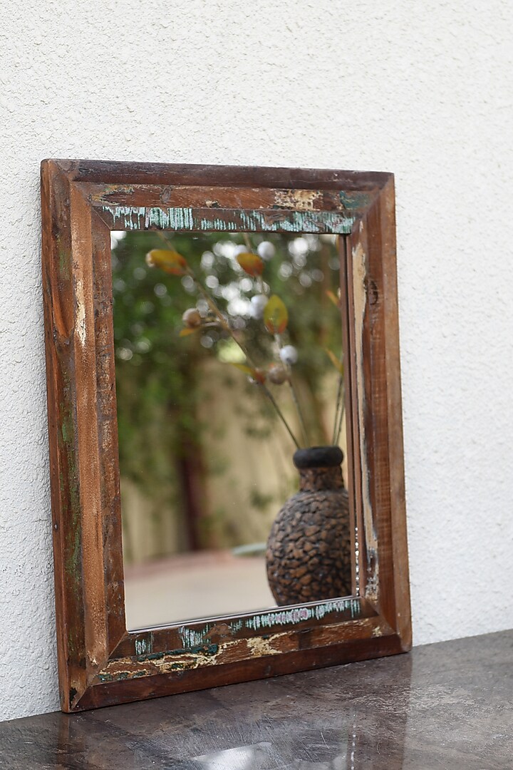 Multi-Colored MDF Wall Mirror by Artisans Rose at Pernia's Pop Up Shop