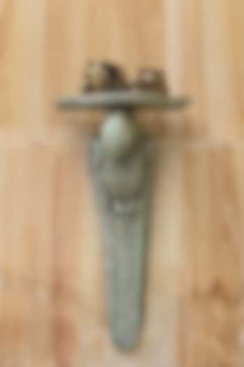 Olive Green MDF Wall Rack by Artisans Rose at Pernia's Pop Up Shop