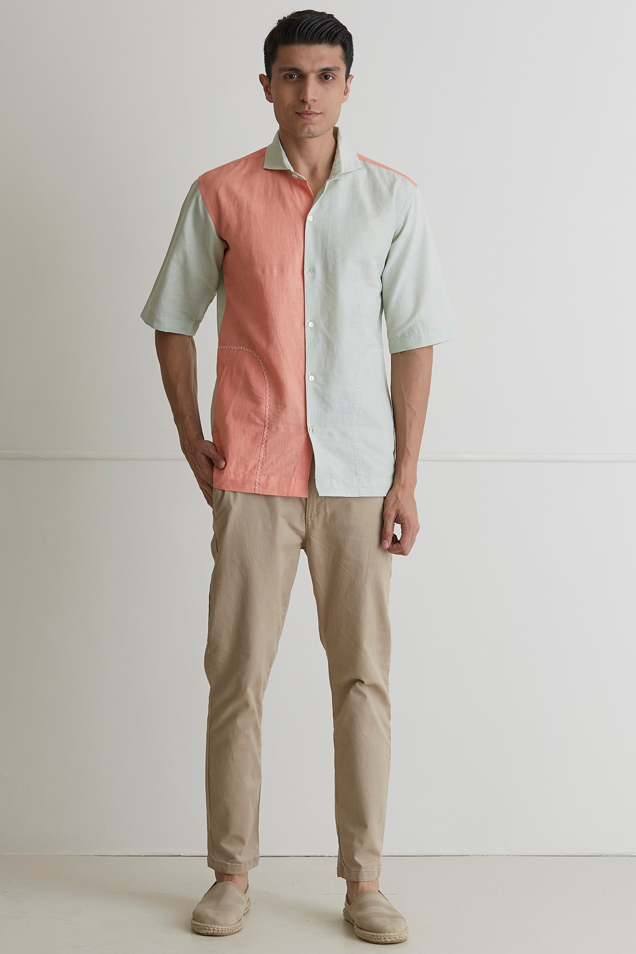 Buy Peach Shirts for Men by LOUIS PHILIPPE Online | Ajio.com