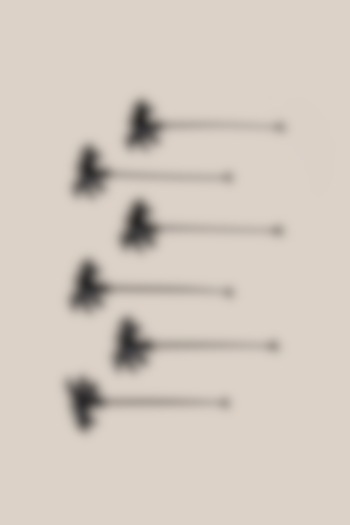 Black Stainless Steel Cocktail Picks Set by ARTISAN LAB at Pernia's Pop Up Shop