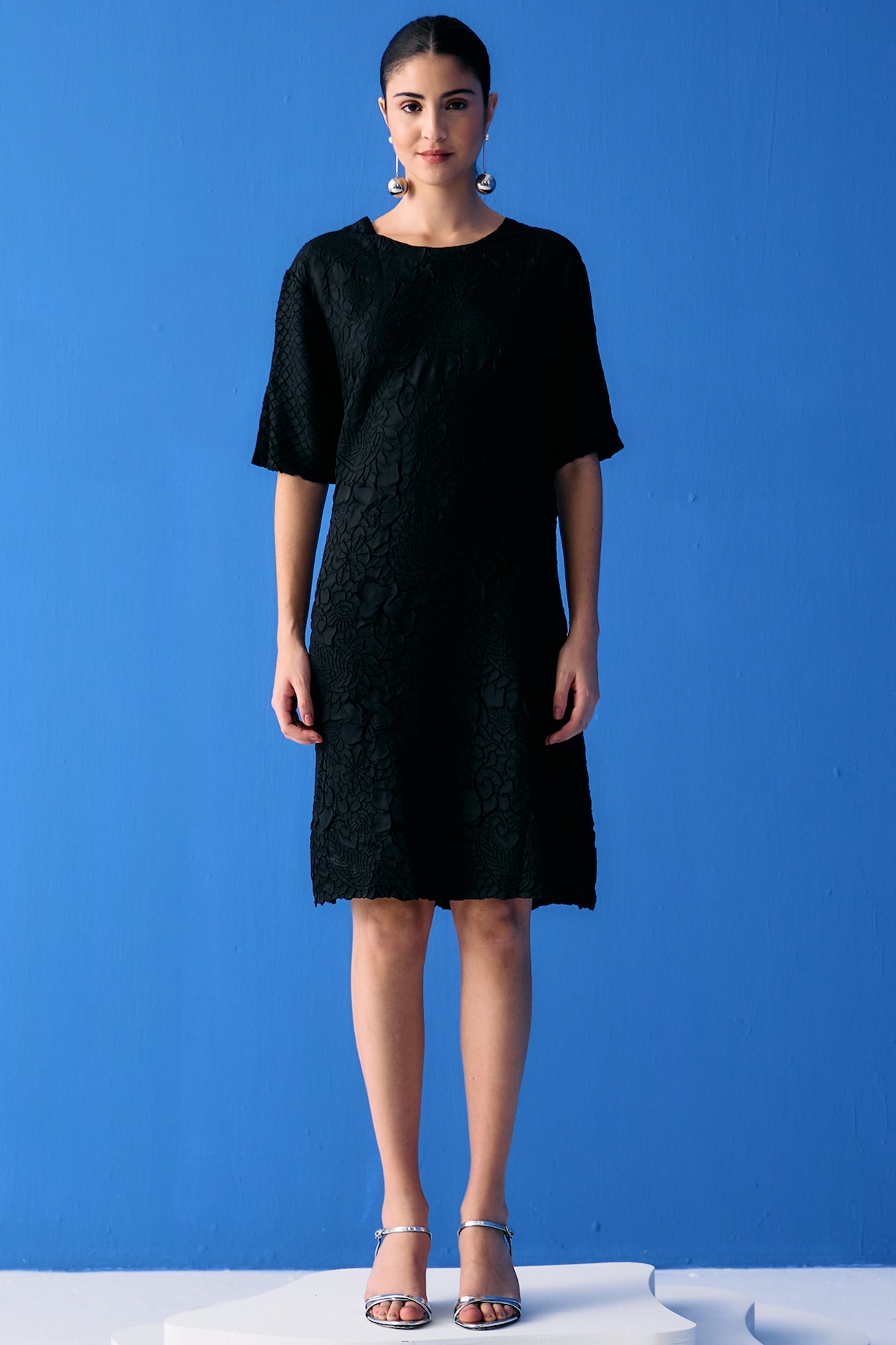 pleats by aruni dress Buy Pleats by Aruni White Peplum Pleated Gown Online