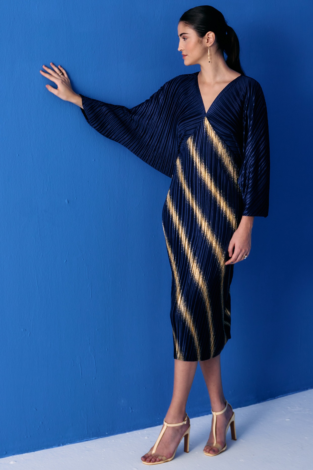 Polyester Kaftan Dress