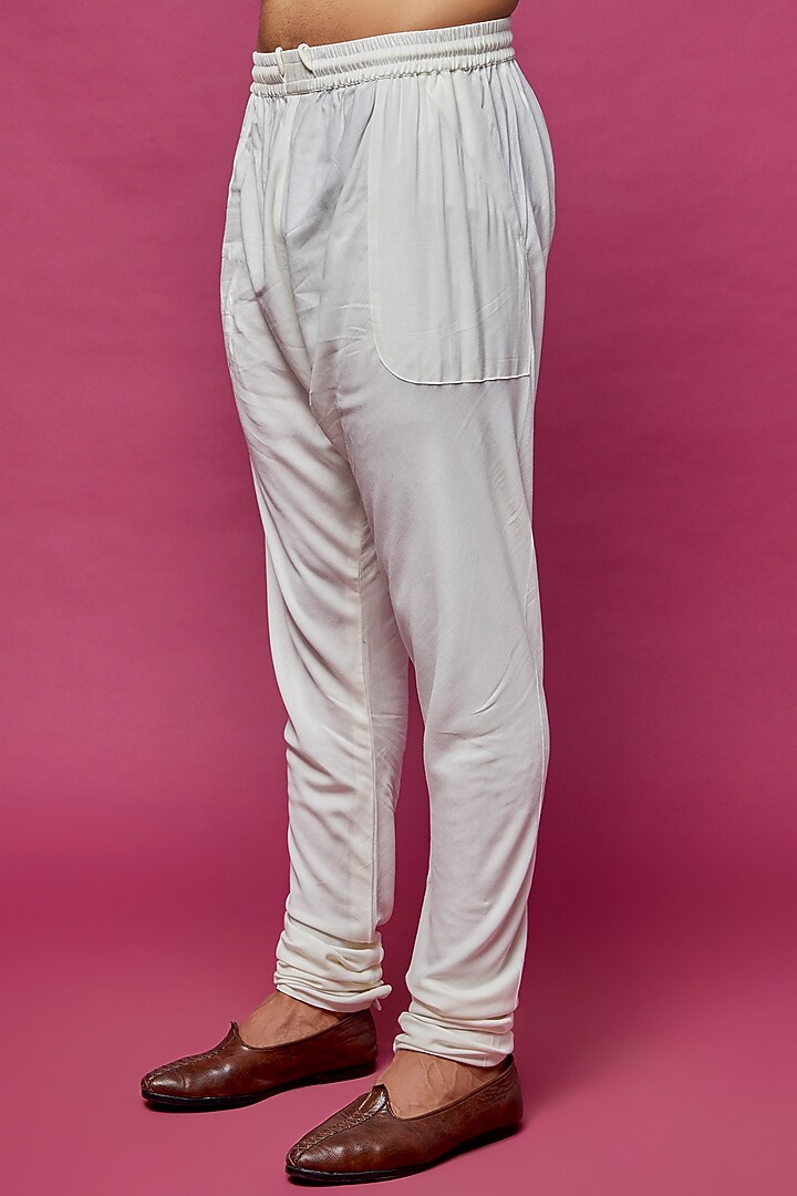 Pink Silk Embroidered Nehru Jacket Set by ARJAN DUGAL at Pernia's Pop Up Shop