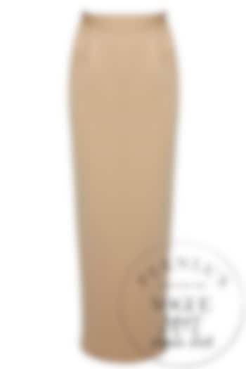 Nude sculpt skirt available only at Pernia's Pop-Up Shop.