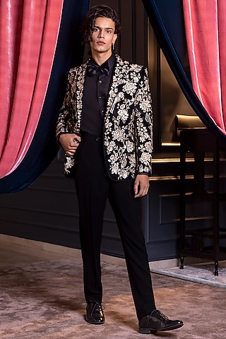 Embroidered Blazer - Buy Latest Collection Of Blazer For Men Online 2024