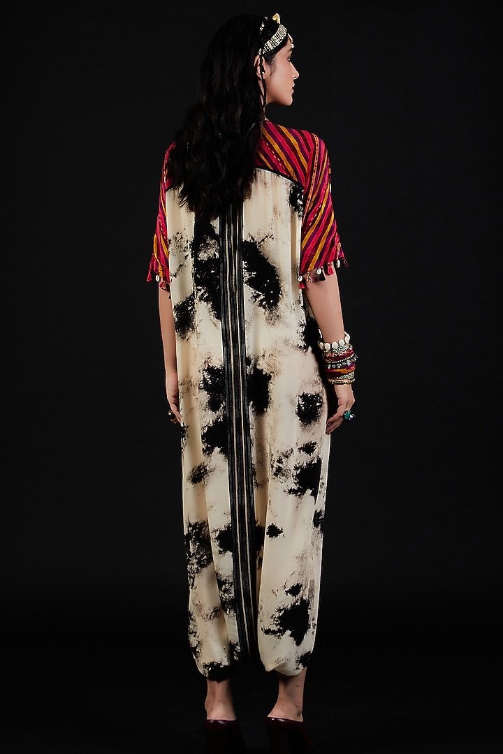 Surmai & Mogra Printed Jumpsuit by ASEEM KAPOOR at Pernia's Pop Up Shop