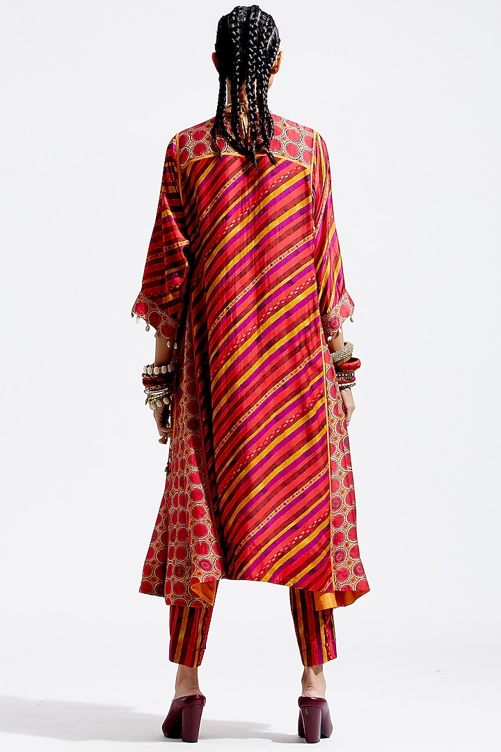 Sindoor Embroidered Choga Kurta Set by ASEEM KAPOOR at Pernia's Pop Up Shop