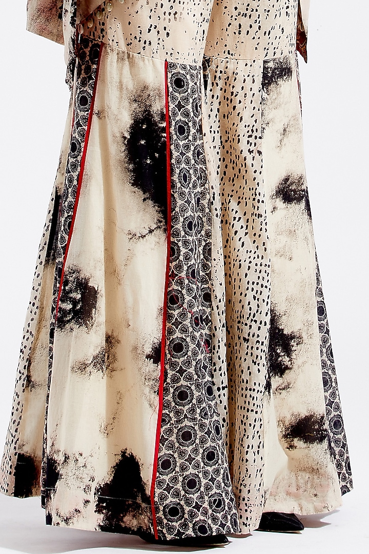 Surmai & Mogra Printed Sharara Set by ASEEM KAPOOR at Pernia's Pop Up Shop
