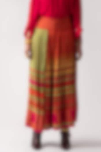 Amber Hand Pleated Skirt by ASEEM KAPOOR