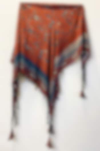 Sindoori Red Bagh Rumal by ASEEM KAPOOR at Pernia's Pop Up Shop