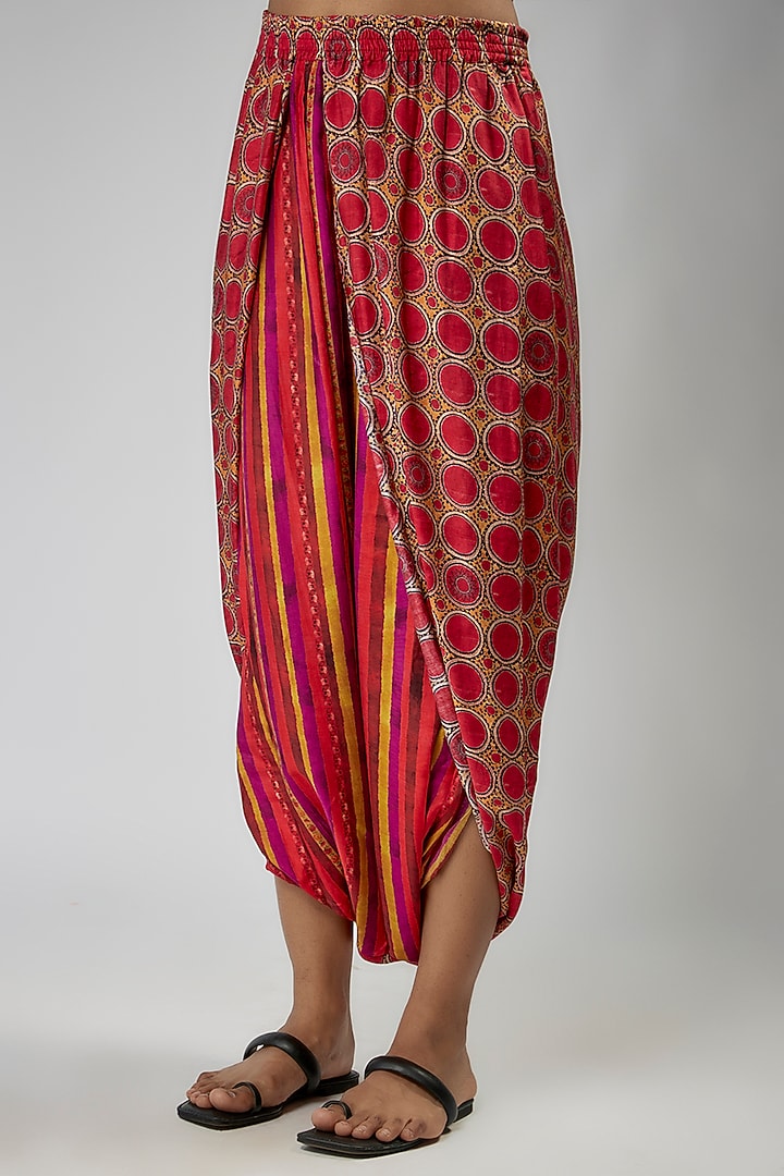 Beige Sheer Silk Jacket Set by Aseem kapoor at Pernia's Pop Up Shop
