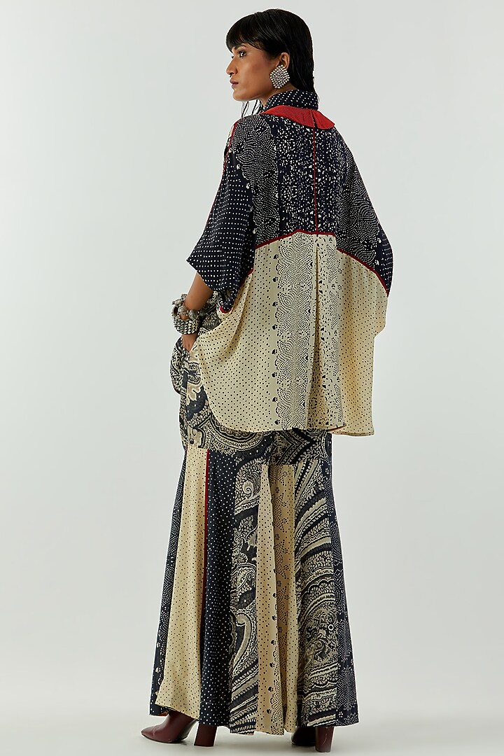Grey Printed Shirt by Aseem kapoor at Pernia's Pop Up Shop