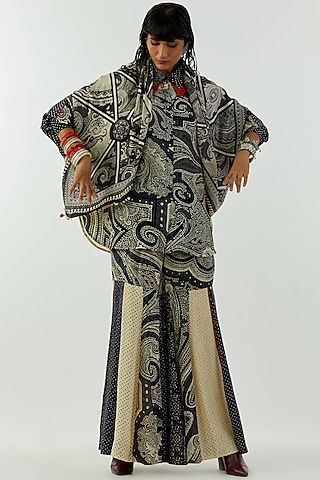 Surma & Mogra Printed Scarf by ASEEM KAPOOR
