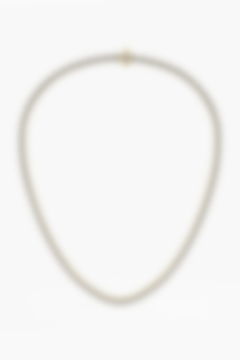 14kt Yellow Gold Finish Lab Grown Ashth-Cut Diamond Necklace by ASHTH at Pernia's Pop Up Shop