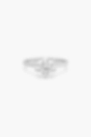 14kt White Gold Finish 5 Prong Lab Grown Round-Cut Solitaire Diamond Ring by ASHTH at Pernia's Pop Up Shop