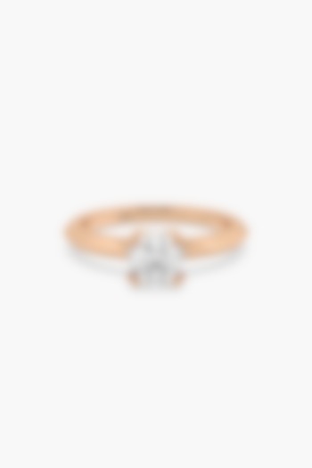 14kt Rose Gold Finish 4 Prong Lab Grown Ashth-Cut Diamond Ring by ASHTH at Pernia's Pop Up Shop
