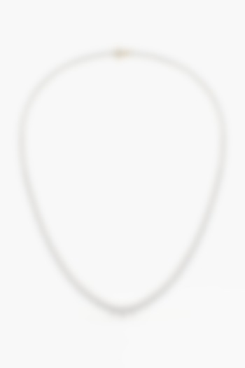 14kt Yellow Gold Finish Round-Cut Lab Grown Necklace by ASHTH at Pernia's Pop Up Shop