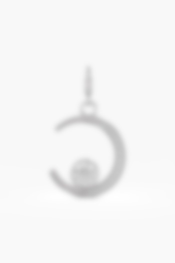 9kt White Gold Finish Diamond Symbolic Charm by ASHTH at Pernia's Pop Up Shop