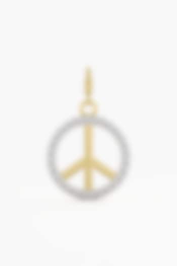 9kt Yellow Gold Finish Diamond Symbolic Charm by ASHTH at Pernia's Pop Up Shop
