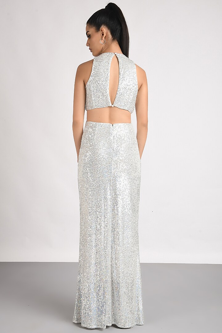 White Tulle Maxi Summer Dress by Attic Salt at Pernia's Pop Up Shop