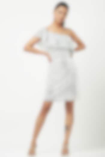 White Tulle Mini Summer Dress by Attic Salt at Pernia's Pop Up Shop