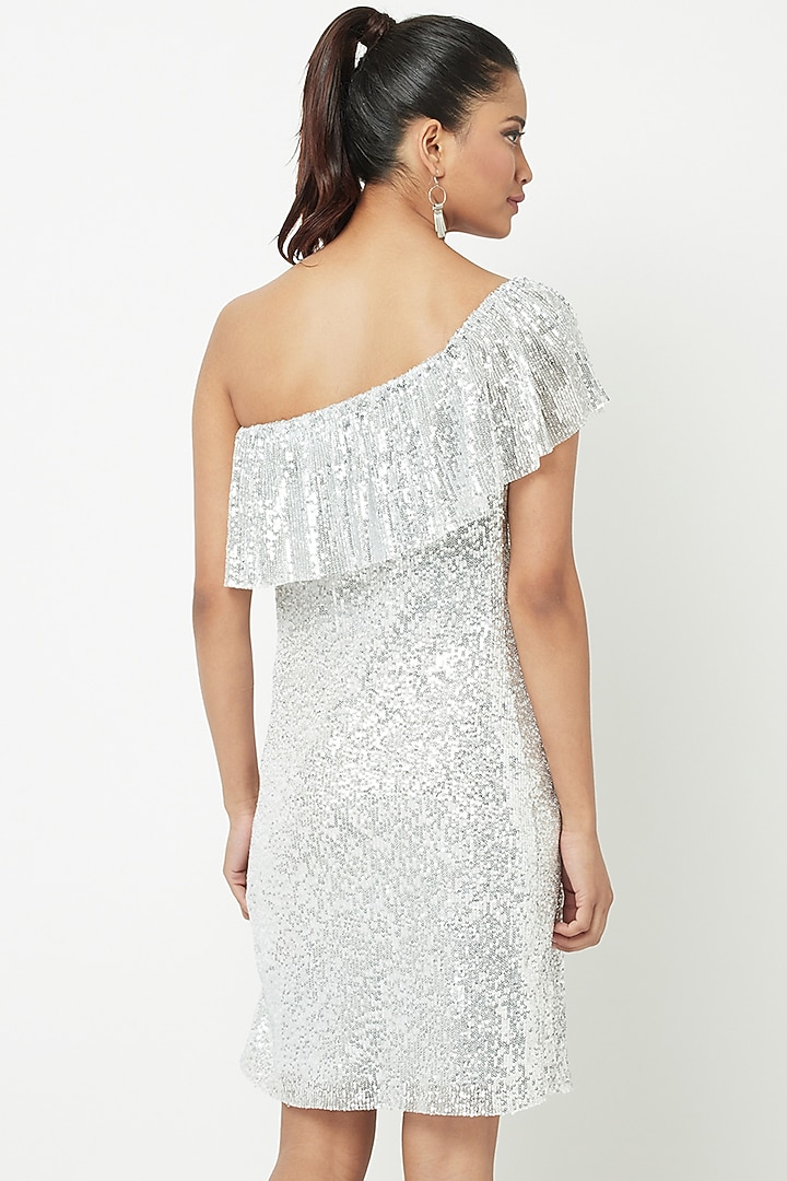 White Tulle Mini Summer Dress by Attic Salt at Pernia's Pop Up Shop
