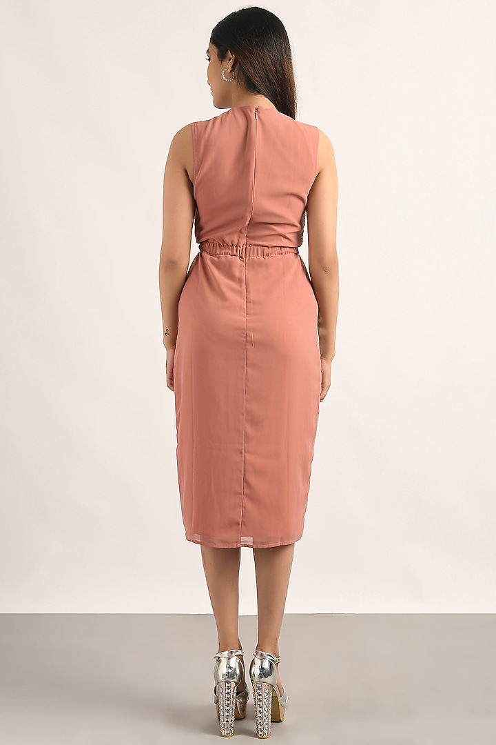 Dusty Pink Embellished Summer Dress by Attic Salt at Pernia's Pop Up Shop