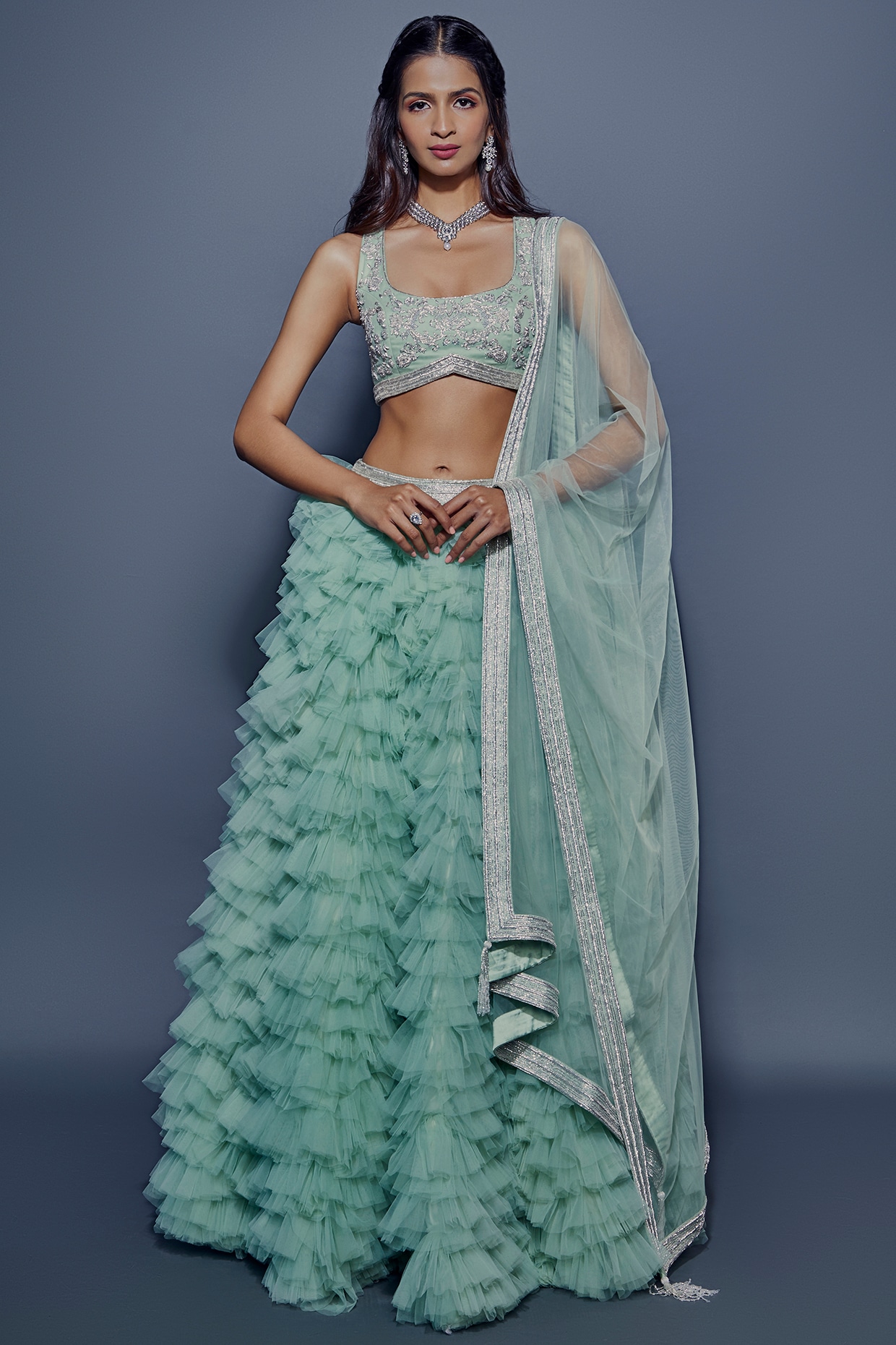 Black Banglori Silk Indo Western Lehenga Choli 69731 | Fashion clothes  women, Bridal lehenga choli, Indian ethnic wear