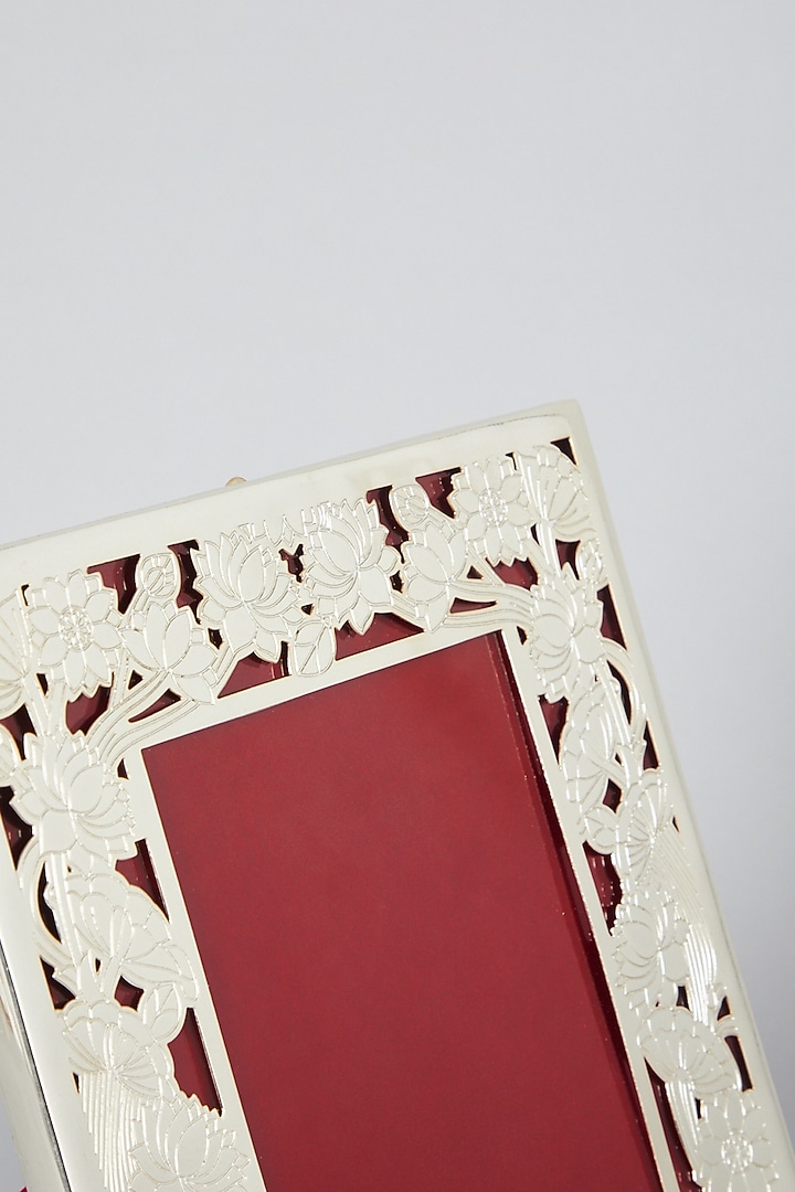 Silver Plated Brass Photo Frame by Assemblage at Pernia's Pop Up Shop