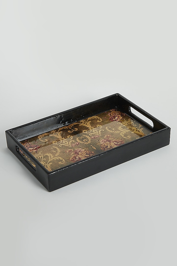 Multi Colored Vintage English Rose Trays (Set of 2) by Assemblage at Pernia's Pop Up Shop