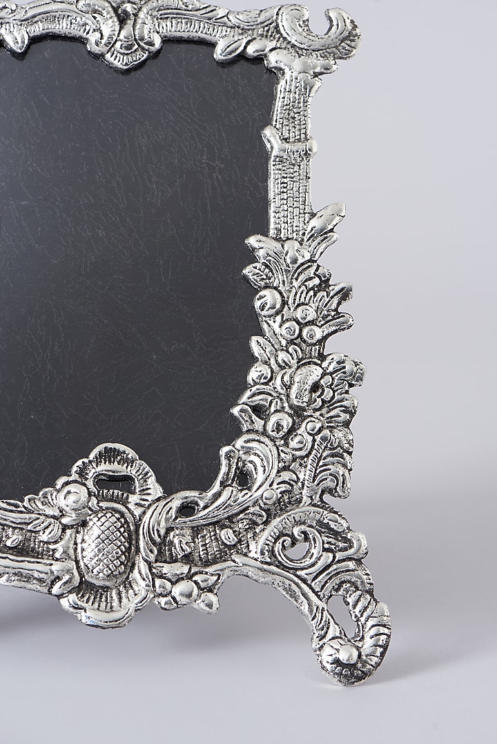 Silver Photo Frame In Stainless Steel by Assemblage at Pernia's Pop Up Shop