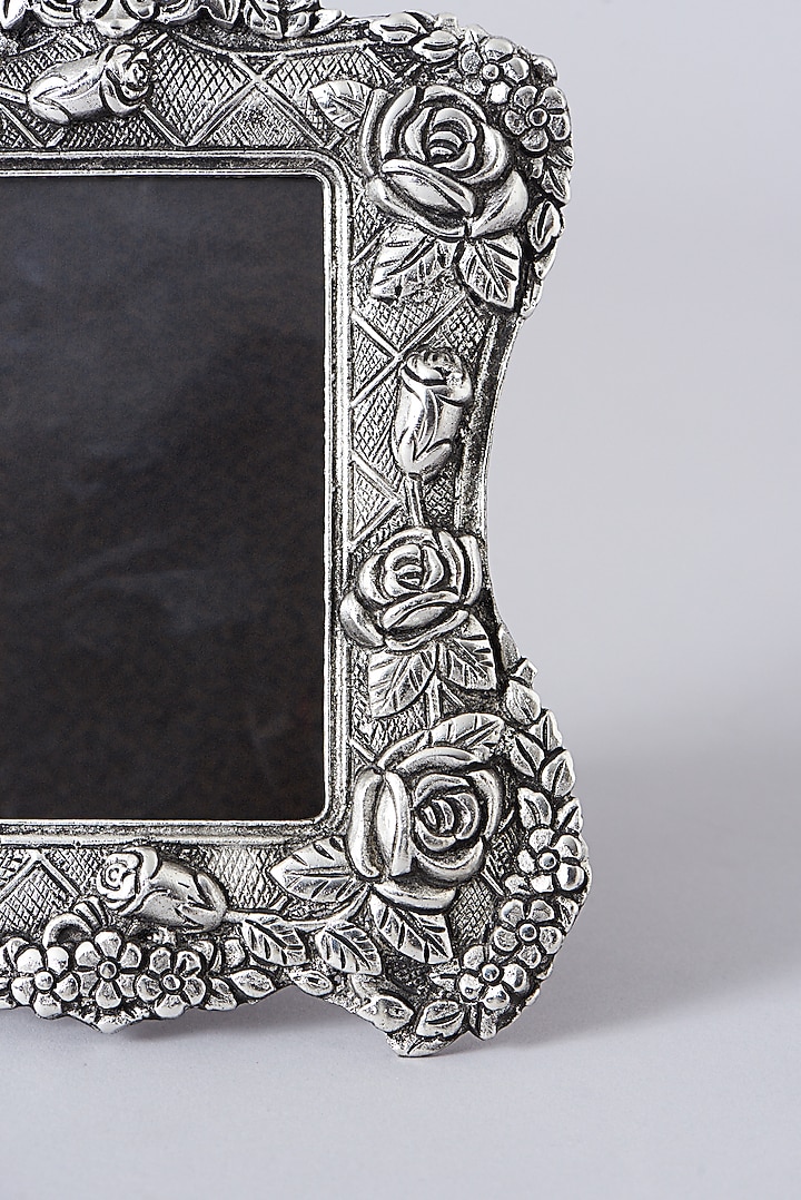 Silver Photo Frame In Metal by Assemblage at Pernia's Pop Up Shop
