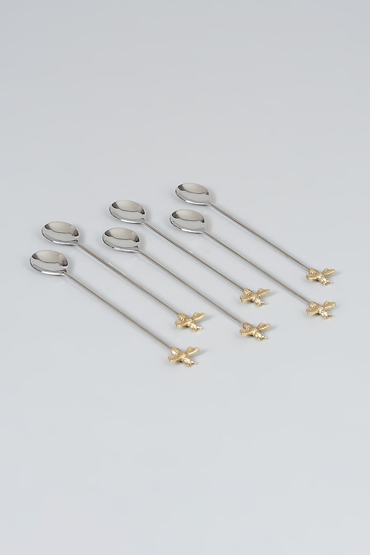 Buzzy Bee Cocktail Stirrer Spoons (Set of 6) by Assemblage