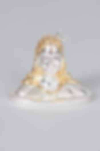 Silver & Gold Adiyogi Shiva Figurine by Assemblage