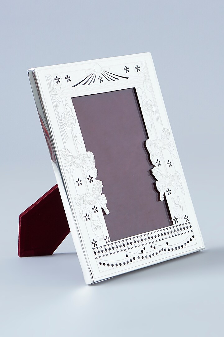 Silver Plated Brass & Resin Photo Frame by Assemblage at Pernia's Pop Up Shop