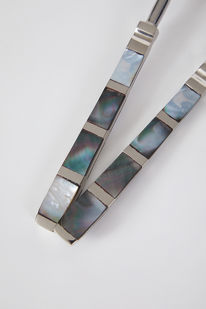 Silver Stainless Steel Knife & Spatula Cutlery Set by Assemblage at Pernia's Pop Up Shop