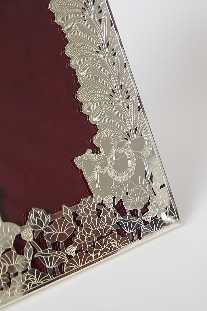 Silver Plated & Brass Photo Frame by Assemblage at Pernia's Pop Up Shop