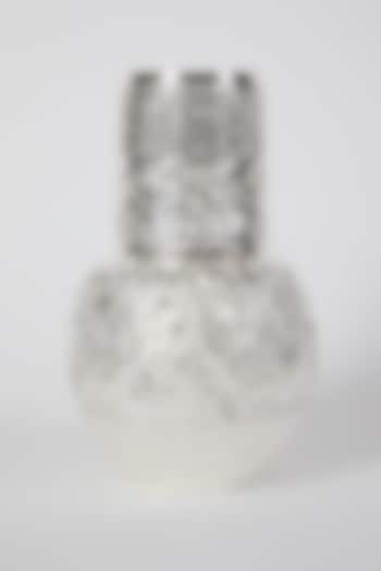 Sterling Silver Plated Hand Carved Bottle by Assemblage