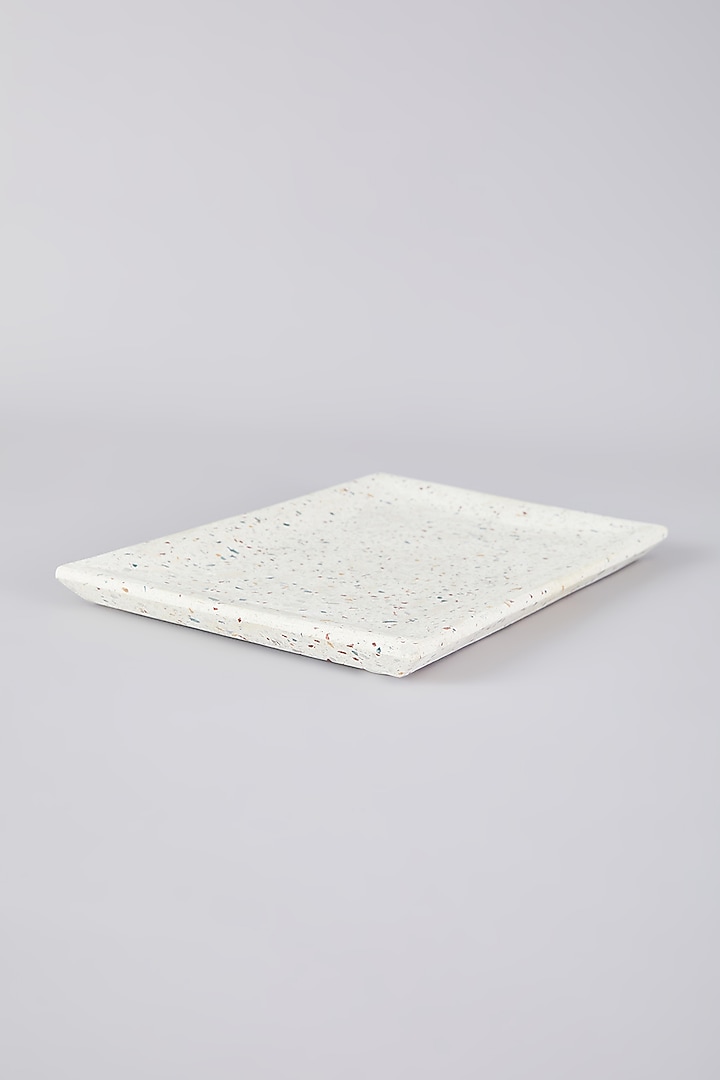 Ivory Terrazzo Platter by Assemblage at Pernia's Pop Up Shop
