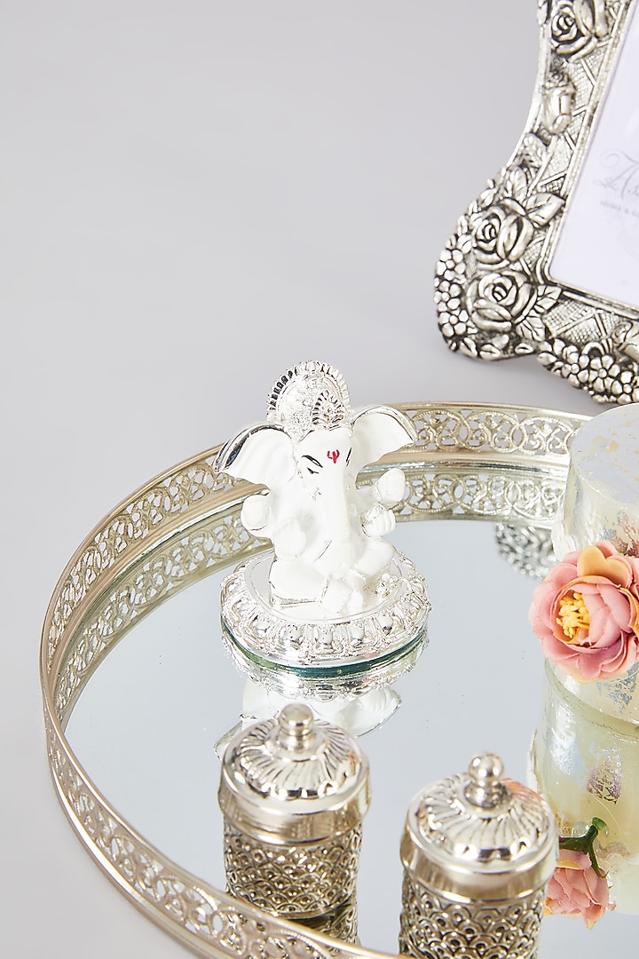 Silver Ganesha Hamper Set by Assemblage at Pernia's Pop Up Shop