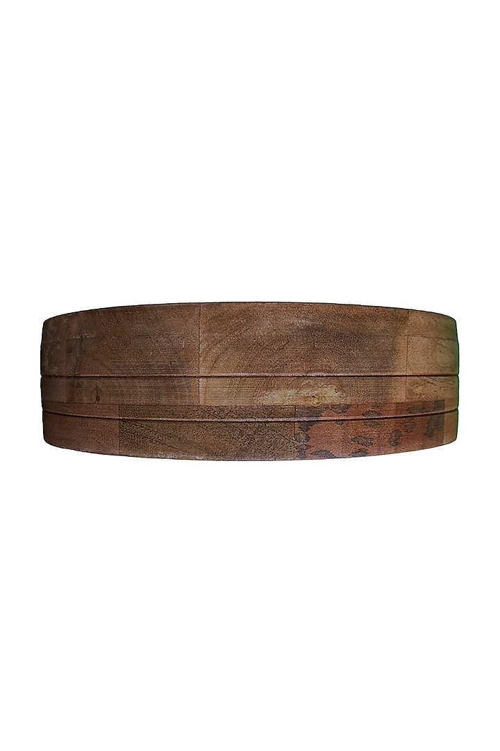 Brown Mango Wood Box With Tongs by Assemblage at Pernia's Pop Up Shop