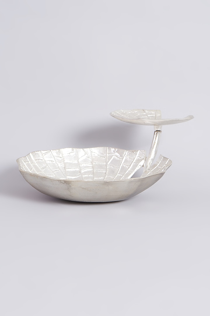 Silver-Plated Aluminium Fruit Bowl by Assemblage at Pernia's Pop Up Shop